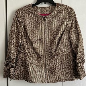 Anthracite by Muse Metallic Jacket 🧥 Size 14